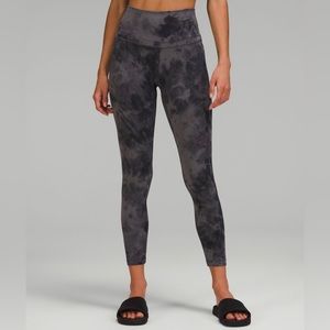 lululemon Align™ High-Rise Pant 25" Diamond Dye Pitch Grey Graphite Grey